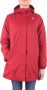 K-way Sophie Marmotta Donna Amaranto Parka Rood Dames - Thumbnail 1
