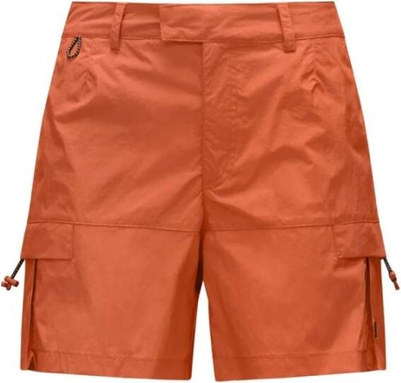 K-way Stijlvolle Cargo Shorts Oranje Heren