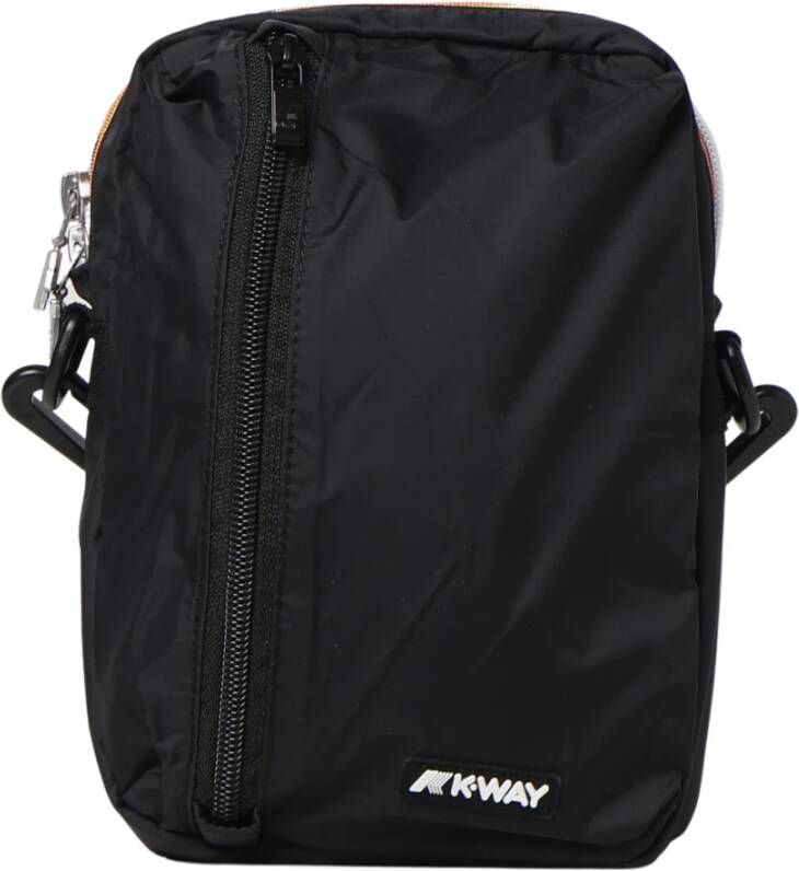 K-way Stijlvolle en veelzijdige Cross Body Tas Zwart Unisex