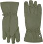 K-way Stijlvolle Nylon Handschoenen voor Koud Weer Green Unisex - Thumbnail 1