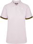 K-way Stijlvolle Polo Shirt voor Heren Roze Heren - Thumbnail 1