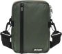 K-way Groene Polyamide Schoudertas met Verstelbare Band Green Heren - Thumbnail 1