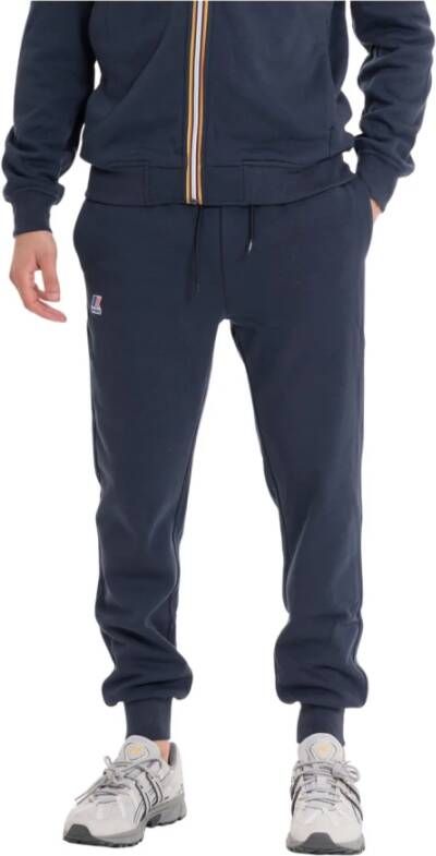 K-way Sweatpants Blauw Heren