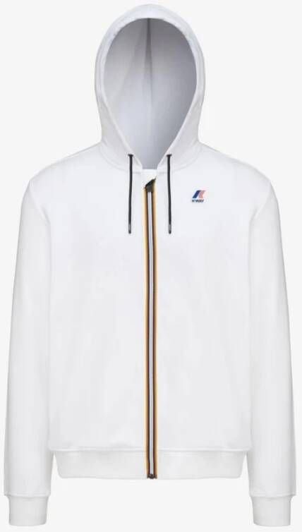 K-way Sweatshirt met rits White Heren