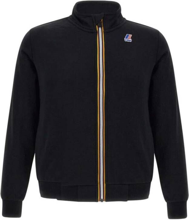 K-way Sweatshirt met rits Zwart Heren