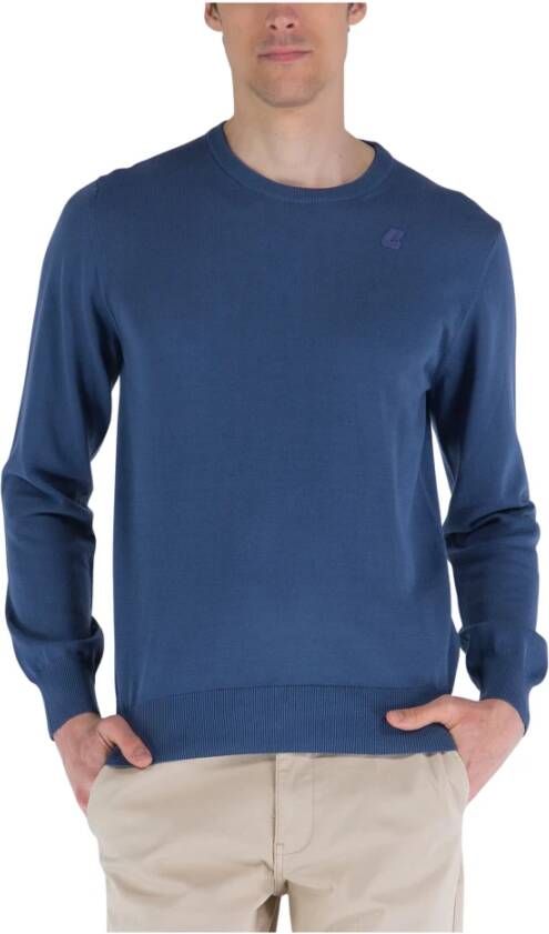 K-way Sweatshirts Blauw Heren