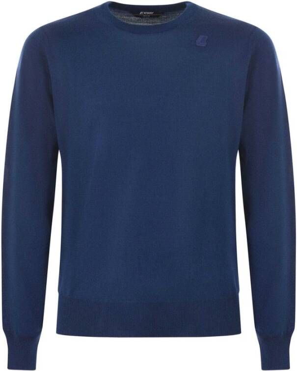 K-way Sweatshirts hoodies Blauw Heren