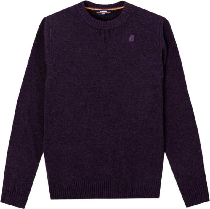 K-way Sweatshirts Paars Heren