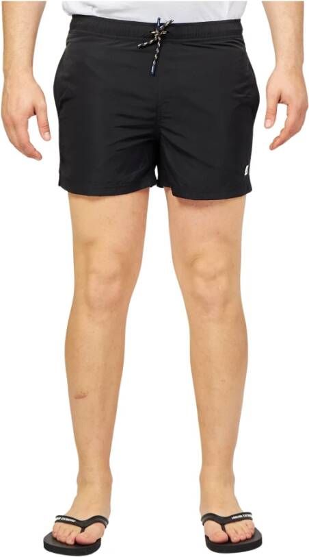 K-way Sneldrogende Strandkleding Black Heren