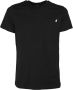 K-way Sportieve Zwarte Jersey T-Shirt met Borstzak Black Heren - Thumbnail 1