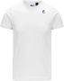 K-way Witte T-shirts Mm Le Vrai Edouard White Heren - Thumbnail 1