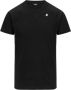 K-way Zwarte stijlvolle T-shirt voor heren Black Heren - Thumbnail 1