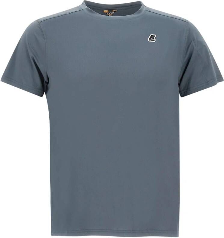 K-way Heren Mountour Zak Arm T-Shirt Gray Heren