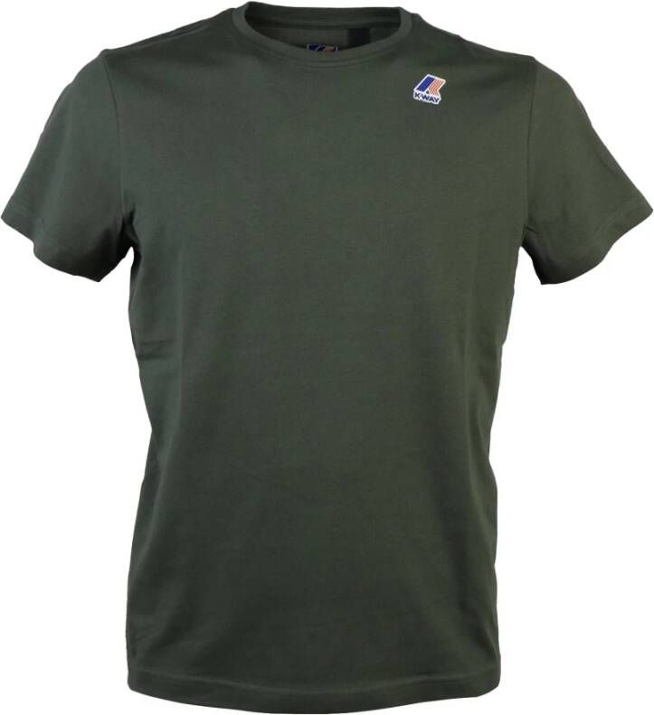 K-way T-Shirts Groen Heren