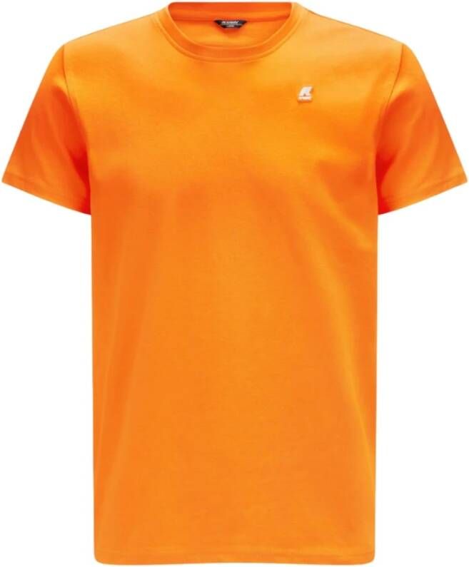 K-way T-Shirts Oranje Heren