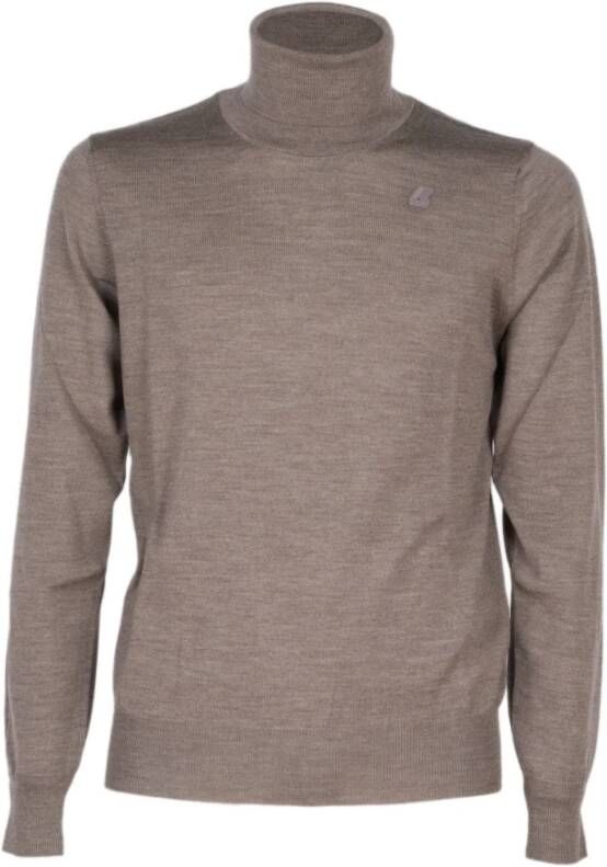 K-way Turtlenecks Beige Heren