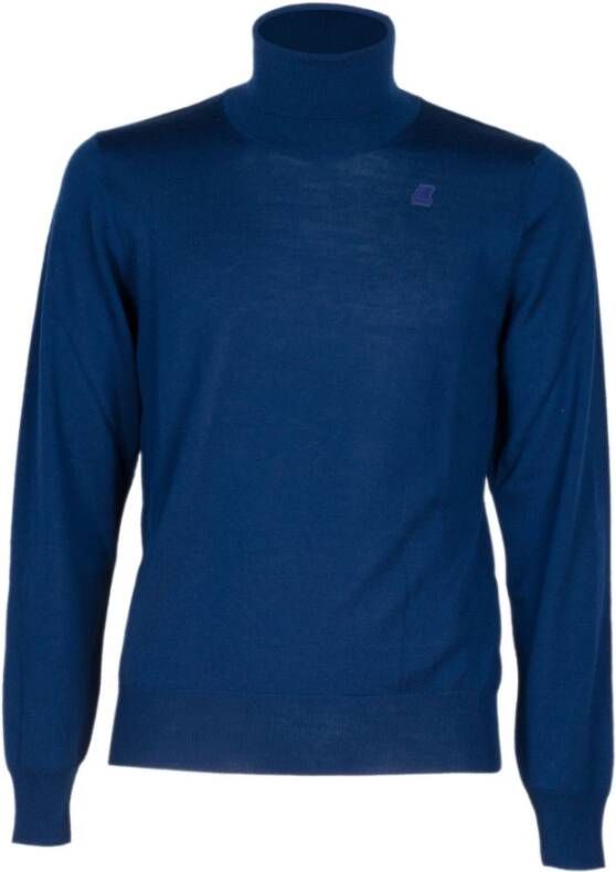 K-way Turtlenecks Blauw Heren