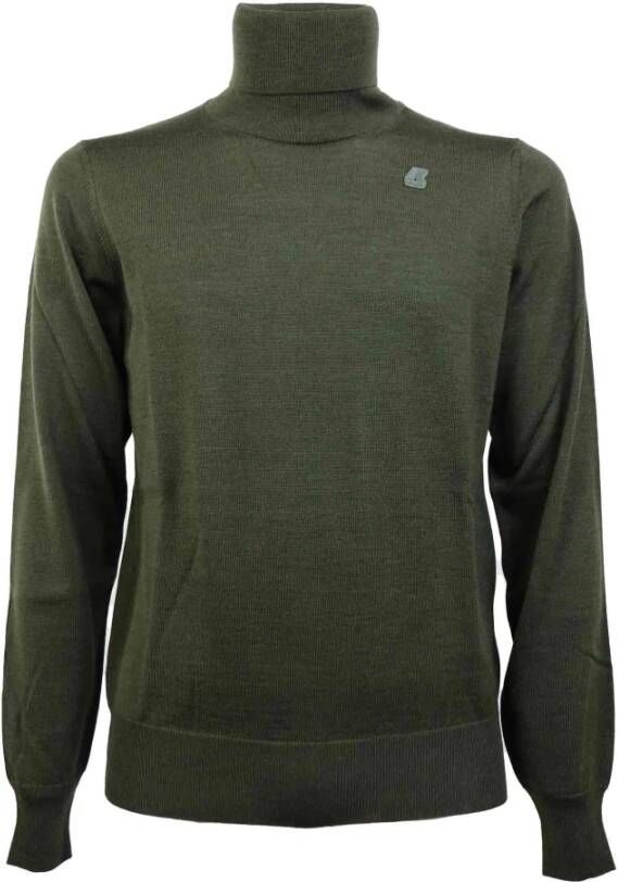 K-way Turtlenecks Groen Heren