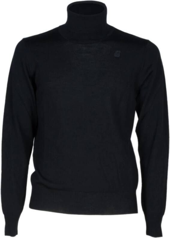 K-way Turtlenecks Zwart Heren