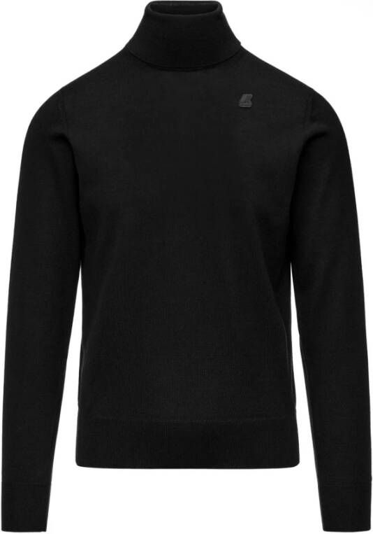 K-way Turtlenecks Zwart Heren