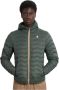 K-way Groene Gewatteerde Jas met Lange Mouwen Green Heren - Thumbnail 1