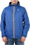 K-way Tijdloze Claude Jas Waterdicht Winddicht Ade d Blue Unisex - Thumbnail 4