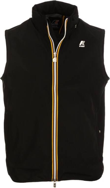 K-way Veelzijdige Gilet Vest voor Heren Black Heren