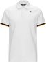 K-way Vincent Contrast Stretch Poloshirts White Heren - Thumbnail 1