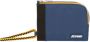 K-way Smalle Leren Portemonnees & Kaarthouders Blue Unisex - Thumbnail 1