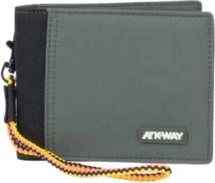 K-way Wallets & Cardholders Groen Heren