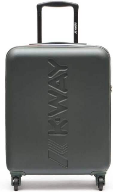 K-way Stijlvolle handbagage voor zorgeloos reizen Green Unisex