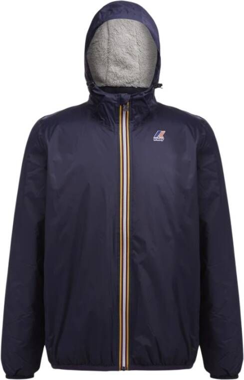 K-way Waterdichte Claude Orsetto Jas Blauw
