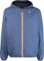 K-way Waterdichte hoodie jas voor heren Blauw Heren - Thumbnail 1