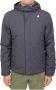 K-way Waterproof High Collar Jacket Grijs Heren - Thumbnail 9