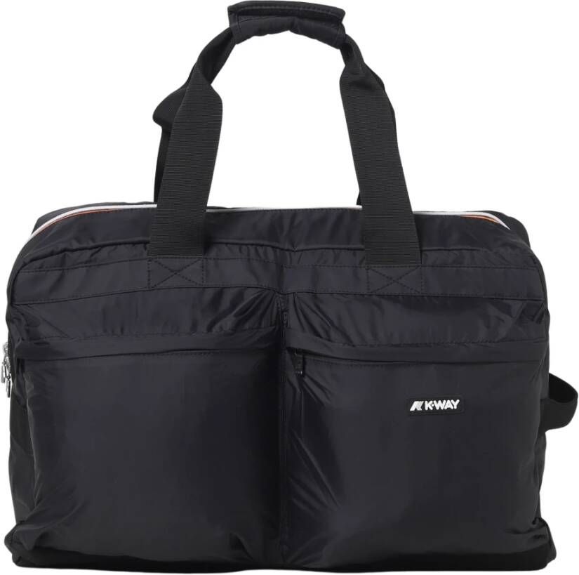 K-way Weekendtas Ardelu M Stijlvol en ruim Zwart Unisex