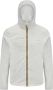 K-way Beige Sportjas met Contrasterende Capuchon Beige Heren - Thumbnail 1
