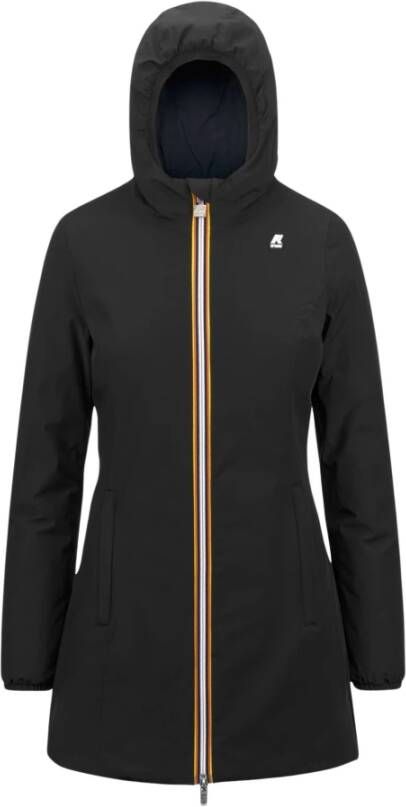 K-way Wind Jackets Zwart Dames