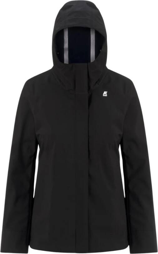 K-way Wind Jackets Zwart Dames