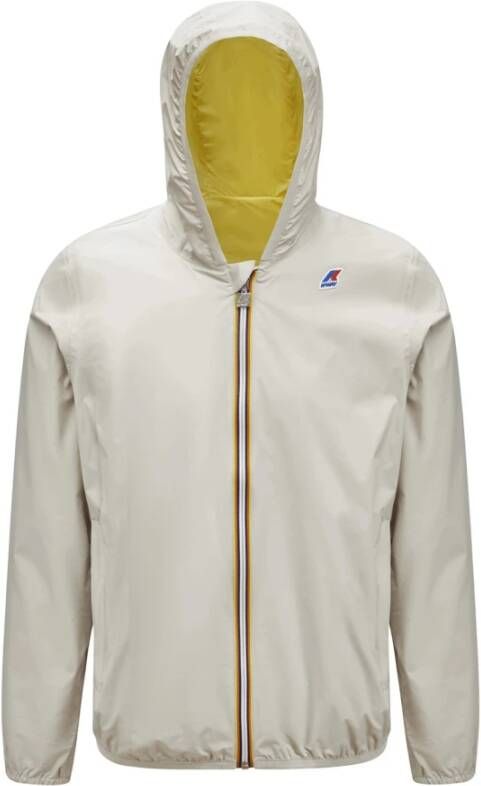 K-way Winddichte Jas voor Heren Beige Heren