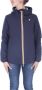 K-way Modieuze Lichtgewicht Jas voor Dames Blauw Dames - Thumbnail 3