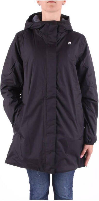 K-way Sophie Micro Ripstop Marmotta Regenjas Black Dames