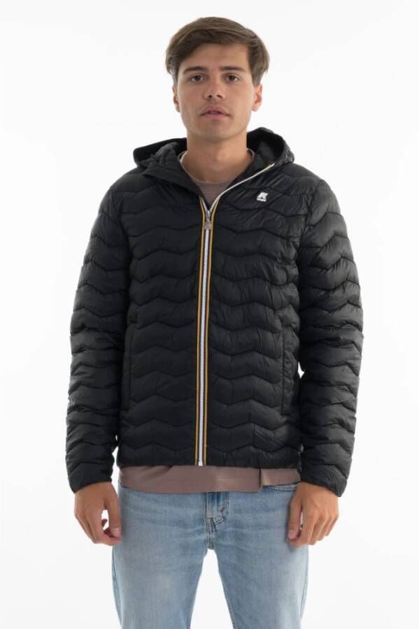 K-way Stijlvolle Lichtgewicht Jas voor Mannen Black Heren - Foto 4