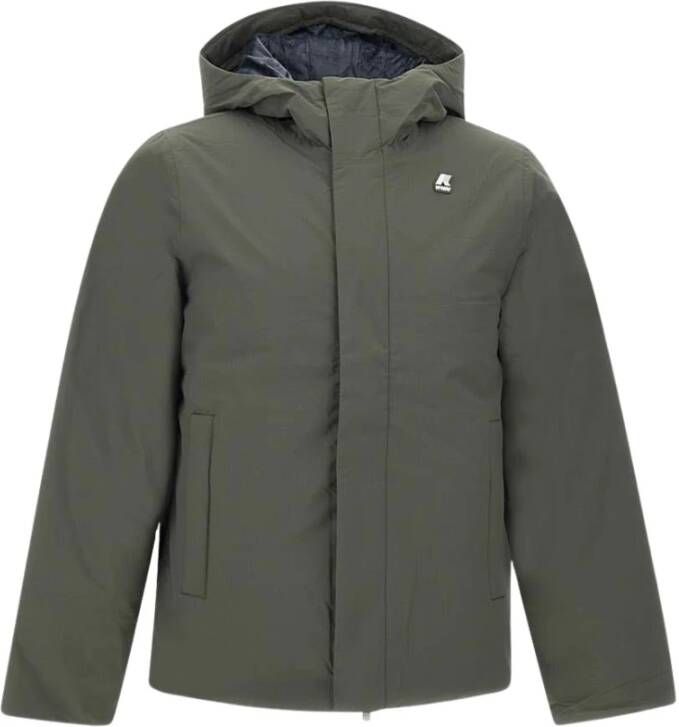 K-way Donkergroene Jack Ripstop Prime Marmot Jas Groen Heren