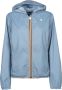 K-way Zip-throughs Blauw Dames - Thumbnail 1