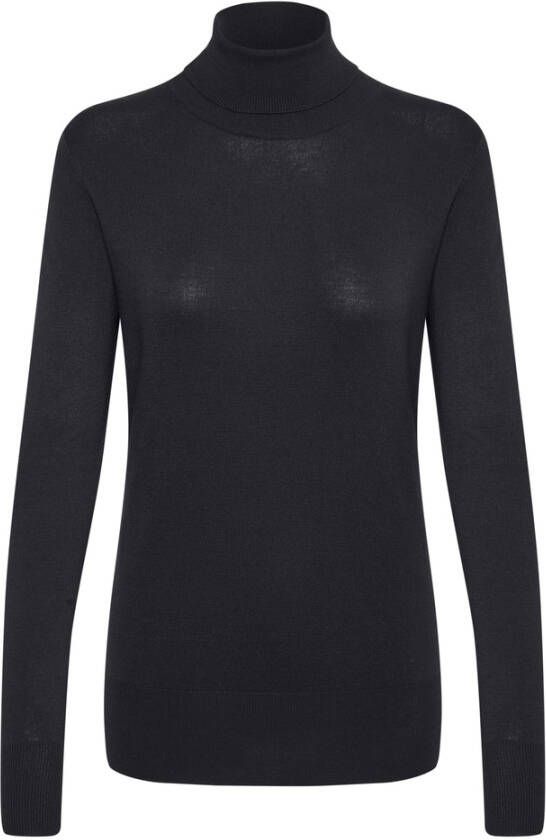 Kaffe Astrid Roll Neck Zwart Dames