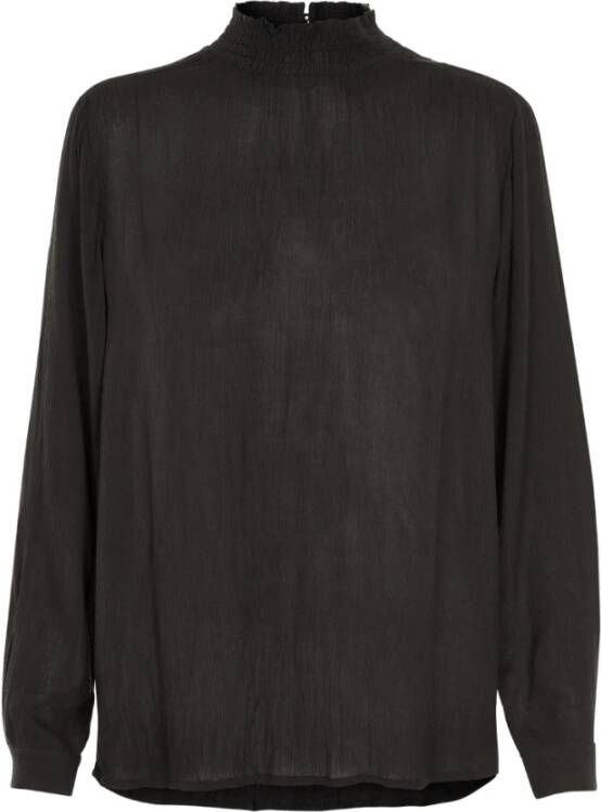 Kaffe Zwart Diep Blouse Top Black Dames