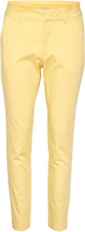 Kaffe Chinos Yellow Dames