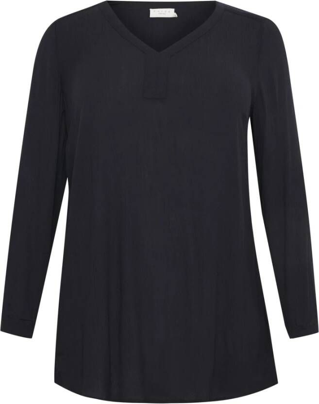 Kaffe Curve KCami LS Tunic Blauw Dames