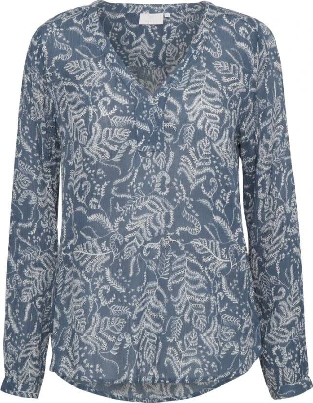 Kaffe Geisa blouse Grijs Dames