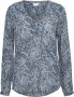 Kaffe Geisa blouse Grijs Dames - Thumbnail 1